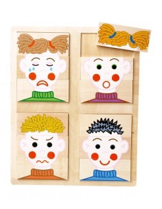 Puzzle gestos de la cara