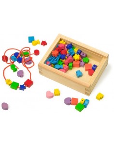 Formas y figuras para ensartar