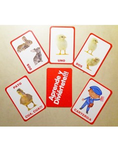 Cartas para aprender a contar